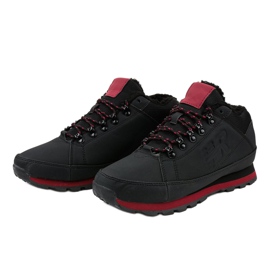 Botas de neve pretas 9WH917 isoladas preto 2