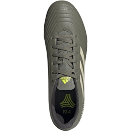 Chuteiras M adidas Predator 19.4 Tf EF8212 verde verde 1