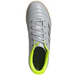 Sapatos de interior adidas Copa 20.4 In Jr EF8354 cinza prata 1