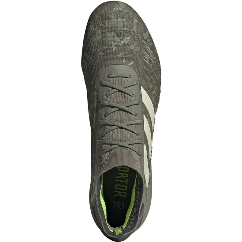 Chuteiras Adidas Predator 19.1 Fg M EF8205 cinza cinza 1