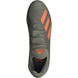 Chuteiras Adidas X 19.3 Tf M EF8366 verde cinza 1