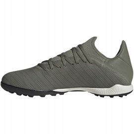Chuteiras Adidas X 19.3 Tf M EF8366 verde cinza 2