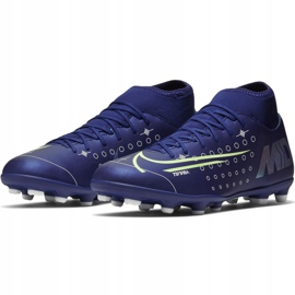 Chuteira Nike Mercurial Superfly 7 Club Mds FG / MG M BQ5463 401 azul marinho azul 1