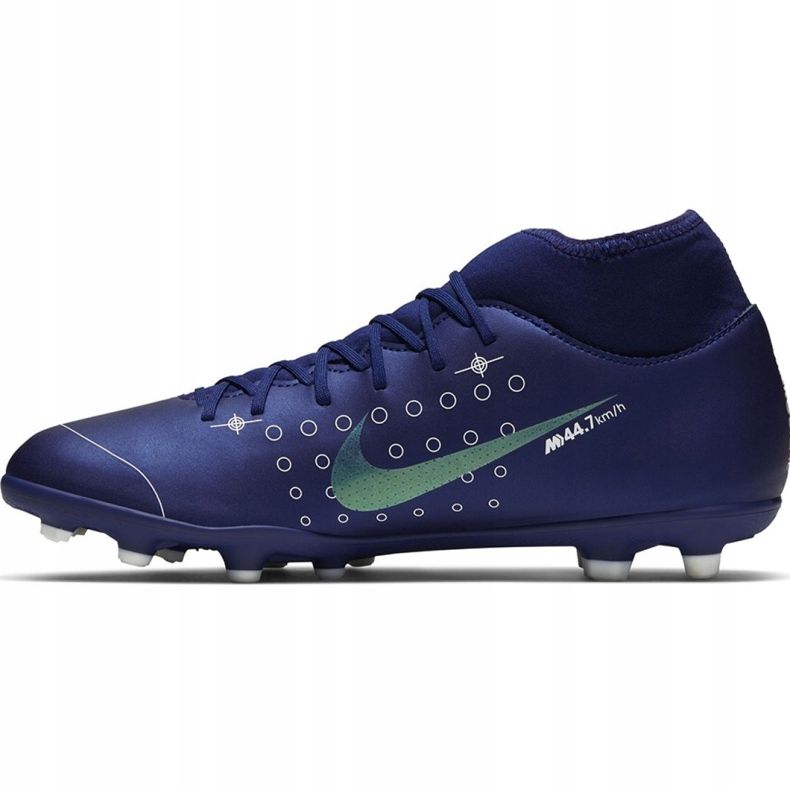 Chuteira Nike Mercurial Superfly 7 Club Mds FG / MG M BQ5463 401 azul marinho azul 2
