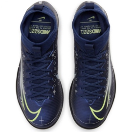 Chuteira Nike Mercurial Vapor 13 Club Mds Ic Jr CJ1174 401 azul marinho azul marinho 2