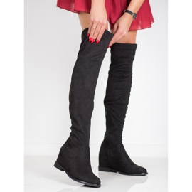 Seastar Botas acima do joelho preto 2