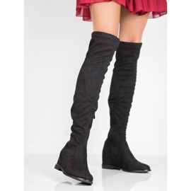 Seastar Botas acima do joelho preto 1