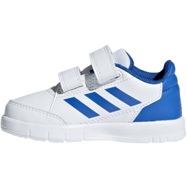 Sapatos Adidas AltaSport Cf I Jr D96844 branco azul 2