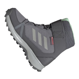 Tênis Adidas Terrex Snow Cf Cp Cw Jr G26580 cinza 2