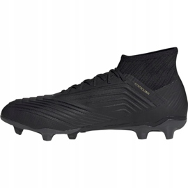 Chuteiras Adidas Predator 19.2 Fg M F35603 preto preto 1