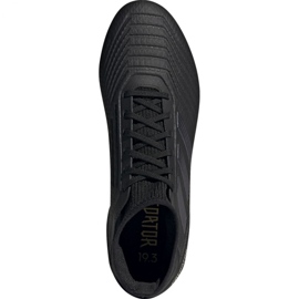 Chuteiras Adidas Predator 19.3 Fg M F35594 preto preto 2