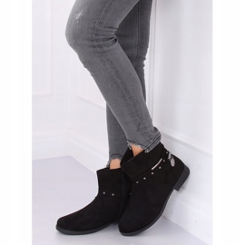 Botas femininas pretas JC-255 Black preto 1