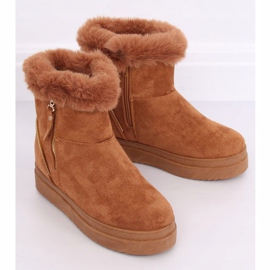 Botas de neve em camelo PP-30 pele de camelo castanho 2 Botas de neve em camelo PP-30 pele de camelo castanho 2