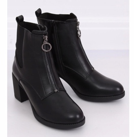 Botas com salto confortável preto SG-363 Preto 1