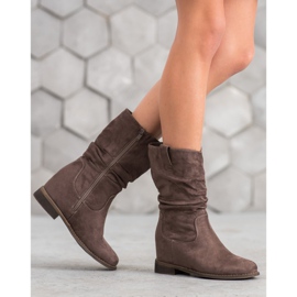 Super Mode Botas de cowboy clássicas cáqui verde 2 Super Mode Botas de cowboy clássicas cáqui verde 2