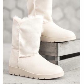 Kylie Mukluki quente branco 2