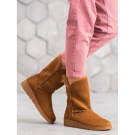 Kylie Mukluki quente marrom 1