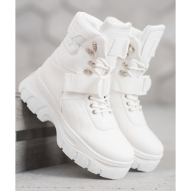 Seastar Botas quentes da moda branco 2
