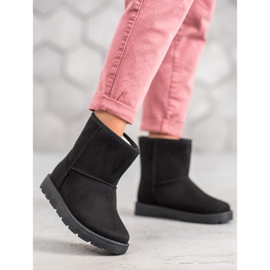 SHELOVET Mukluki Preto Com Pele 1