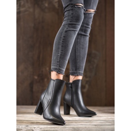 SHELOVET Botas pretas sexy preto 2