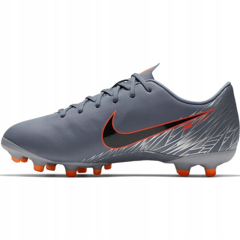 Chuteiras Nike Mercurial Vapor 12 Academy Mg Jr AH7347 408 multicolorido cinza 1
