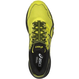Tênis de corrida Asics Gel Sonoma 3 M Gtx T727N- 8990 preto amarelo 1