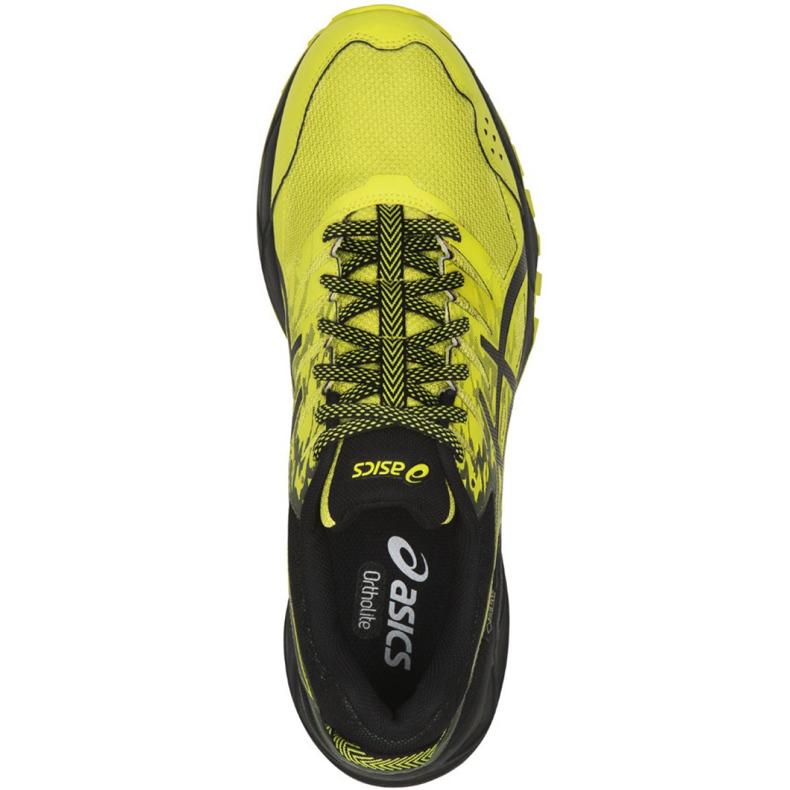 Tênis de corrida Asics Gel Sonoma 3 M Gtx T727N- 8990 preto amarelo 1