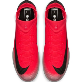 Chuteiras Nike Mercurial Superfly X 6 Academy CR7 Ic M AJ3567 600 multicolorido vermelho 1