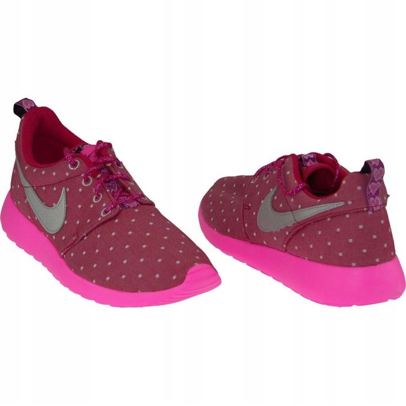 Tênis Nike Rosherun Print Gs W 677784-606 rosa 1