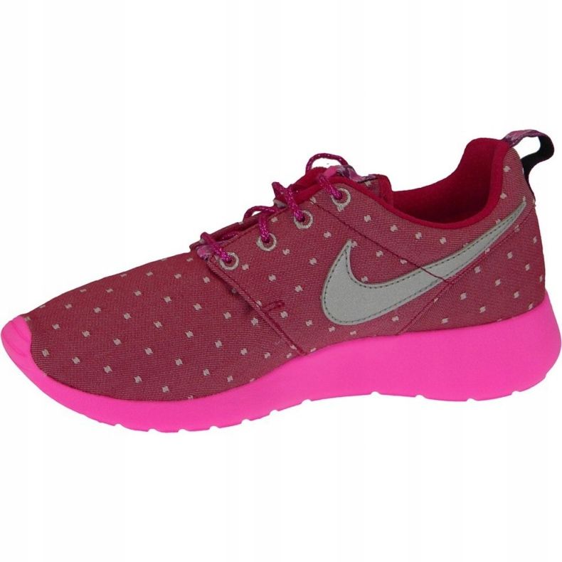 Tênis Nike Rosherun Print Gs W 677784-606 rosa 2