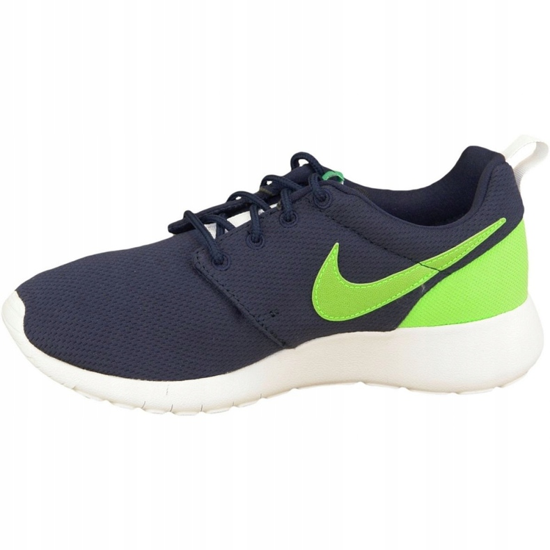 Tênis Nike Roshe One Gs W 599728-413 azul marinho verde 1