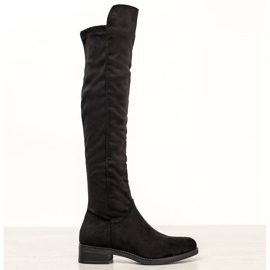 Seastar Botas Pretas Sobre o Joelho preto 1