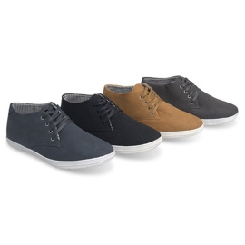 Tênis de cano alto na moda 3232 Camel marrom 1