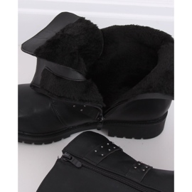Botas militares pretas com isolamento preto 1952-30 Preto 2