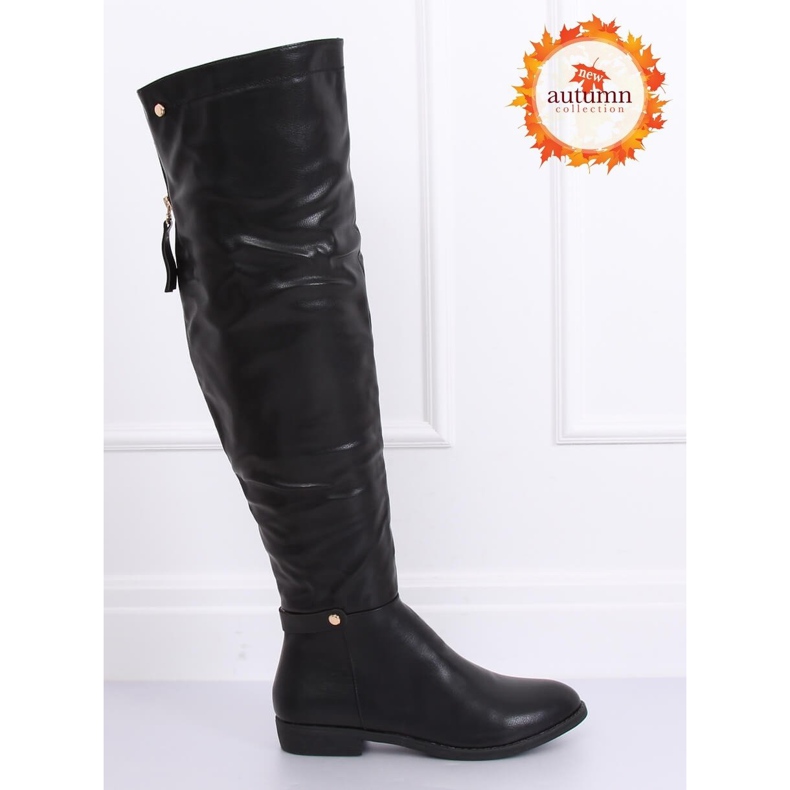Botas de montar pretas, mosqueteiros pretos 1943-50A 1
