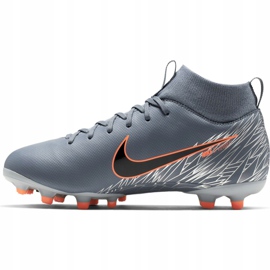 Chuteiras Nike Mercurial Superfly 6 Academy Mg Jr AH7337 408 multicolorido cinza 1