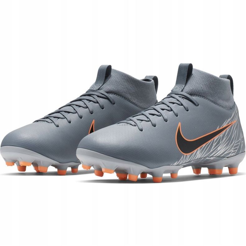 Chuteiras Nike Mercurial Superfly 6 Academy Mg Jr AH7337 408 multicolorido cinza 2 Chuteiras Nike Mercurial Superfly 6 Academy Mg Jr AH7337 408 multicolorido cinza 2