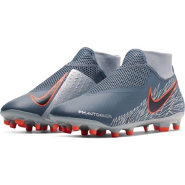 Chuteiras Nike Phantom Vsn Academy Df FG / MG M AO3258 408 multicolorido cinza 2