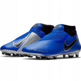 Chuteira Nike Phantom Vsn Academy Df FG / MG M AO3258 400 multicolorido azul 2
