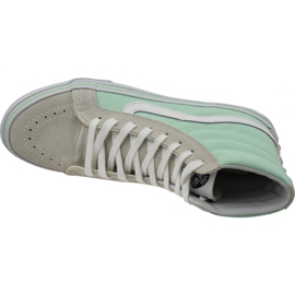 Sapatos Vans Sk8-Hi Slim W VA32R2MQV marrom multicolorido 2