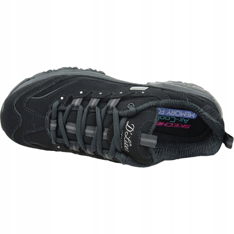 Sapatos Skechers D'Lites W 11949-BBK preto 2