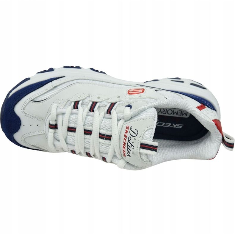 Sapatos Skechers D'Lites W 13148-WNVR branco 2