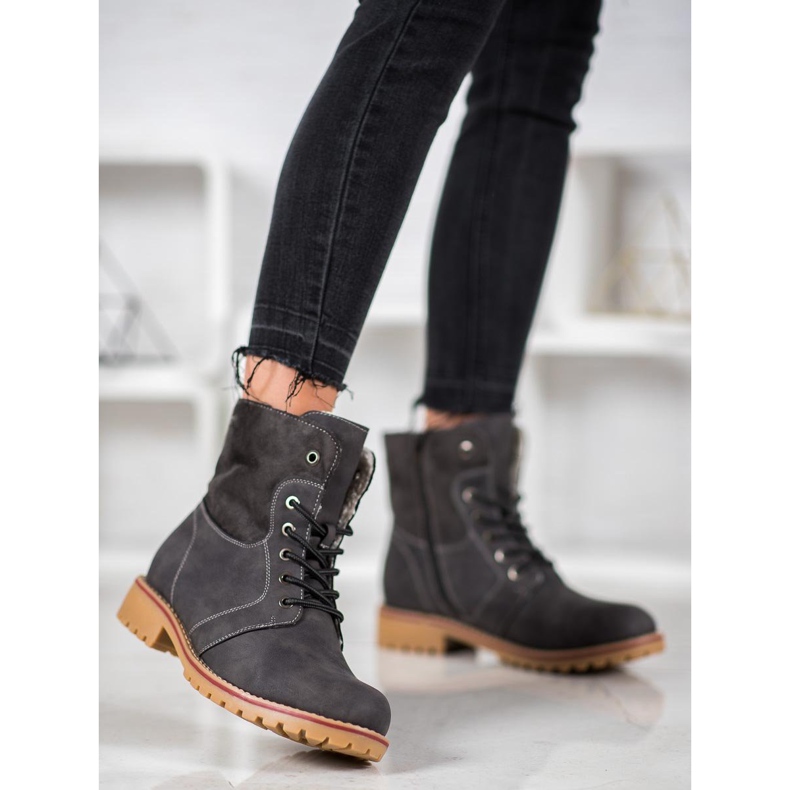 Super Me Botas quentes cinza 1