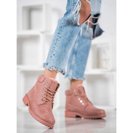 SHELOVET Armadilhas rosa com pele 1