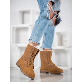 SHELOVET Caçadores de camelo com pele marrom 1