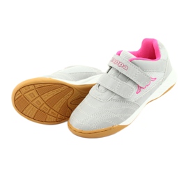 Sapatos Kappa Kickoff Jr 260509K 1522 rosa cinza 5