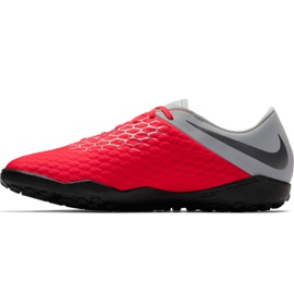 Chuteira Nike Hypervenom Phantom X 3 Academy Tf M AJ3815 600 multicolorido vermelho 2