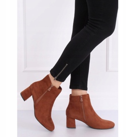 Botas de salto alto marrons K1825116 Cuero castanho 1