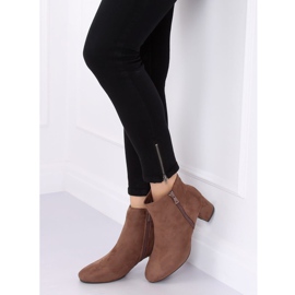 Botas bege de salto alto K1825116 Taupe 1