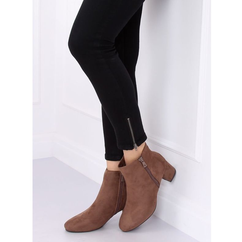 Botas bege de salto alto K1825116 Taupe 1